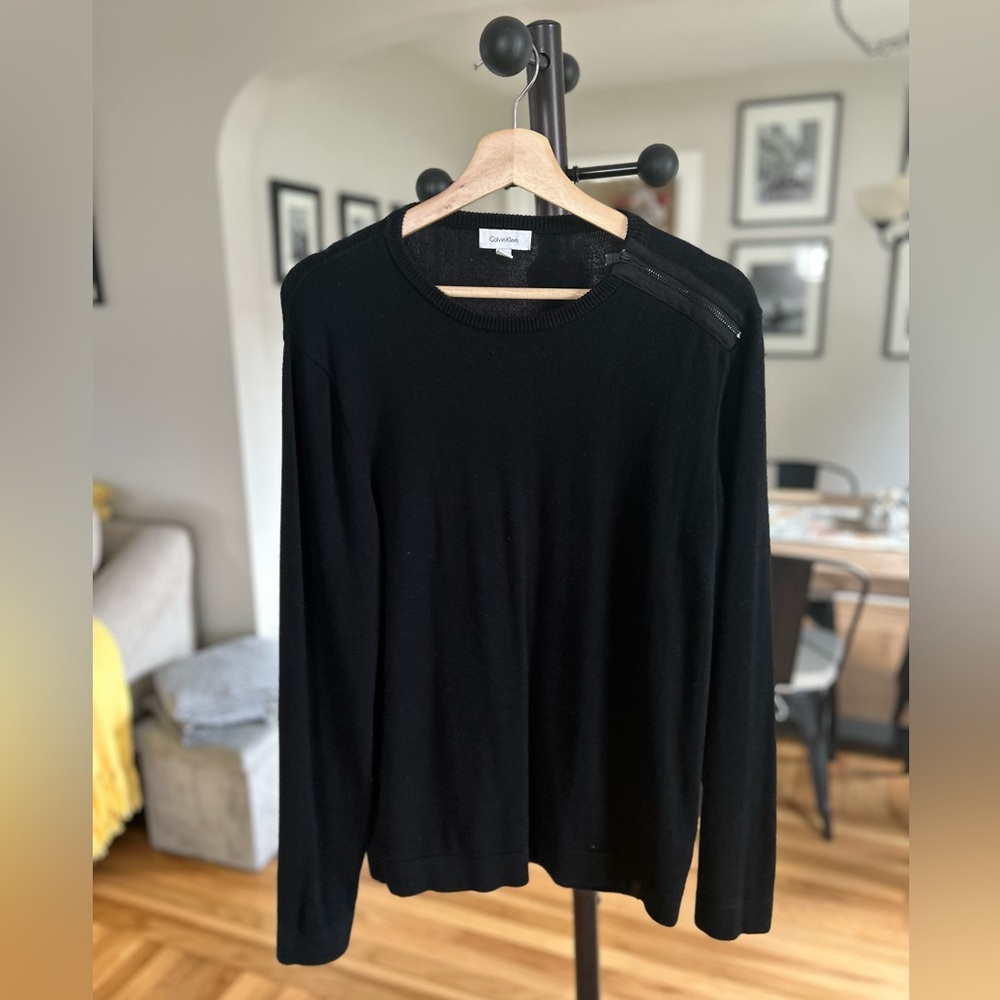 Black Calvin Sweater